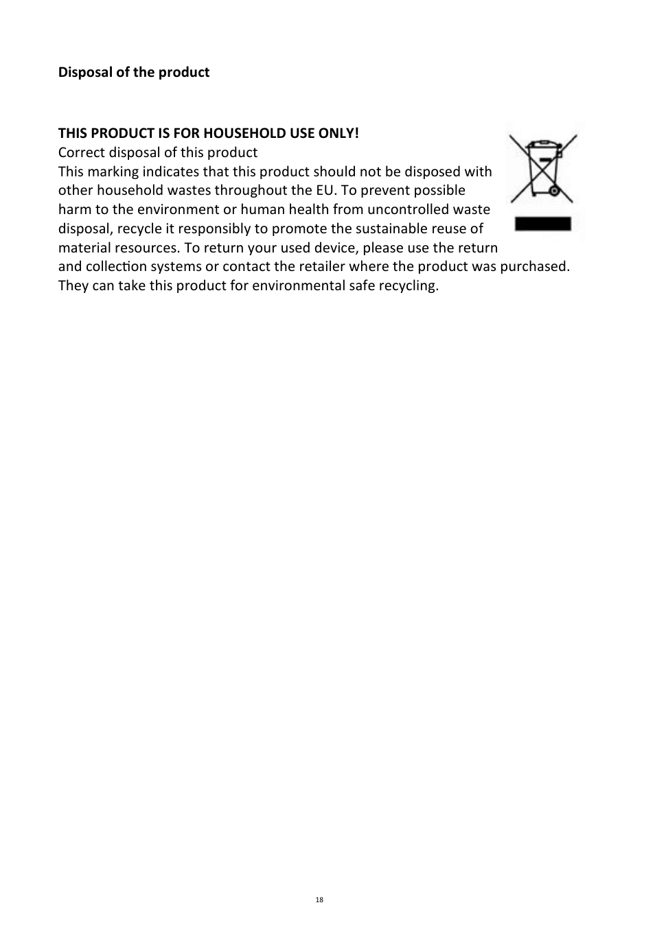 Andrew James AJ000213 Smoothie Maker User Manual | Page 18 / 20