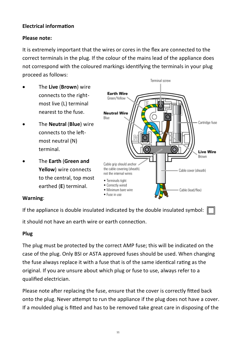 Andrew James AJ000022 Hand Blender User Manual | Page 11 / 13
