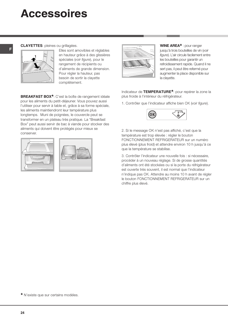 Accessoires | Ariston MTM 1711 User Manual | Page 24 / 52
