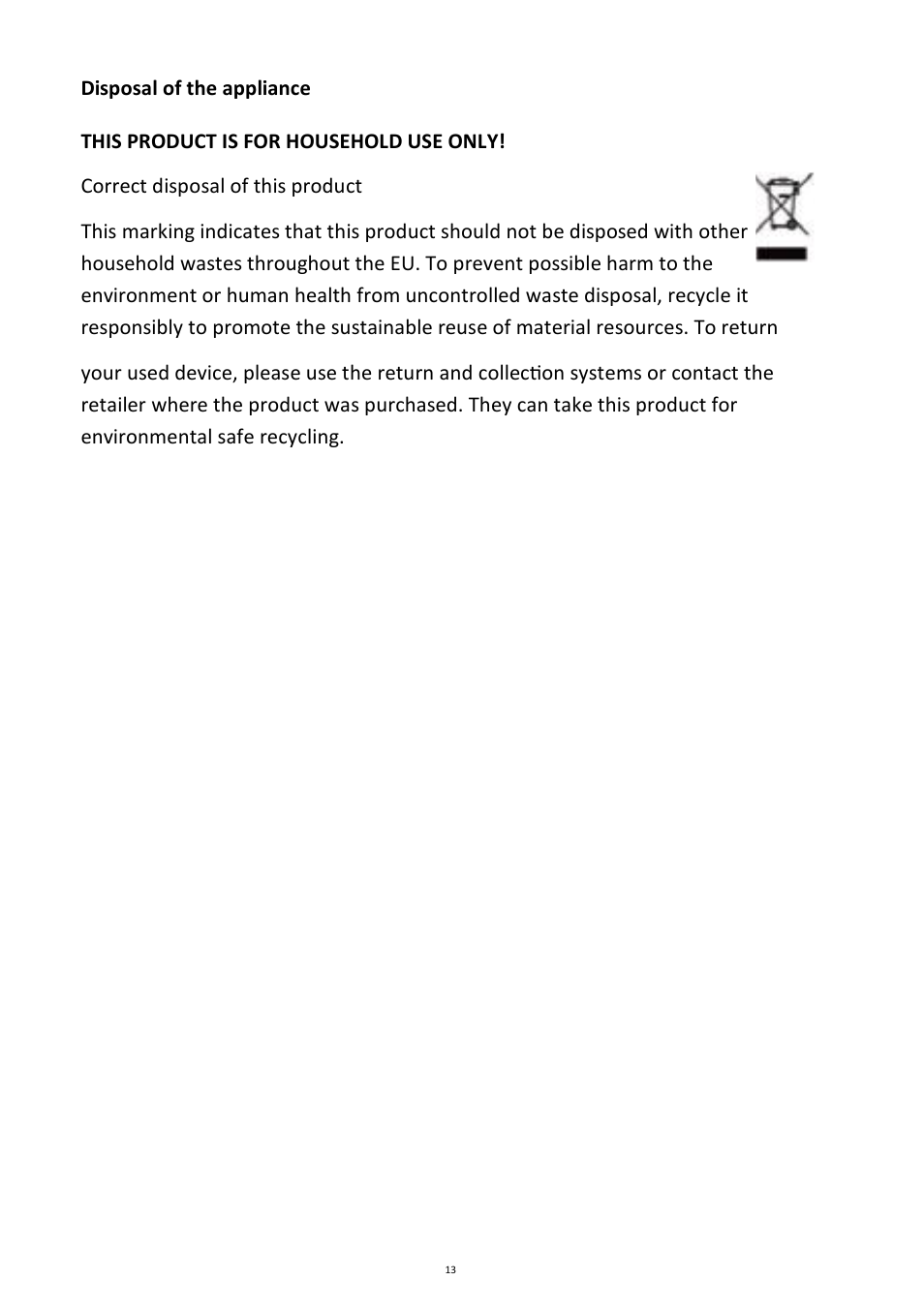 Andrew James AJ000010 Knife Sharpener User Manual | Page 13 / 13