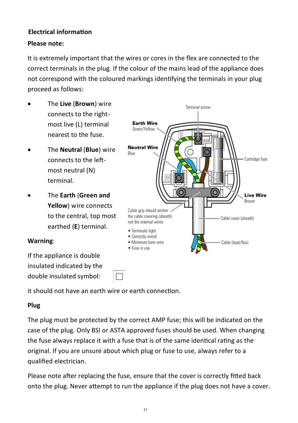 Andrew James AJ000132 Premium Meat Grinder User Manual | Page 17 / 18