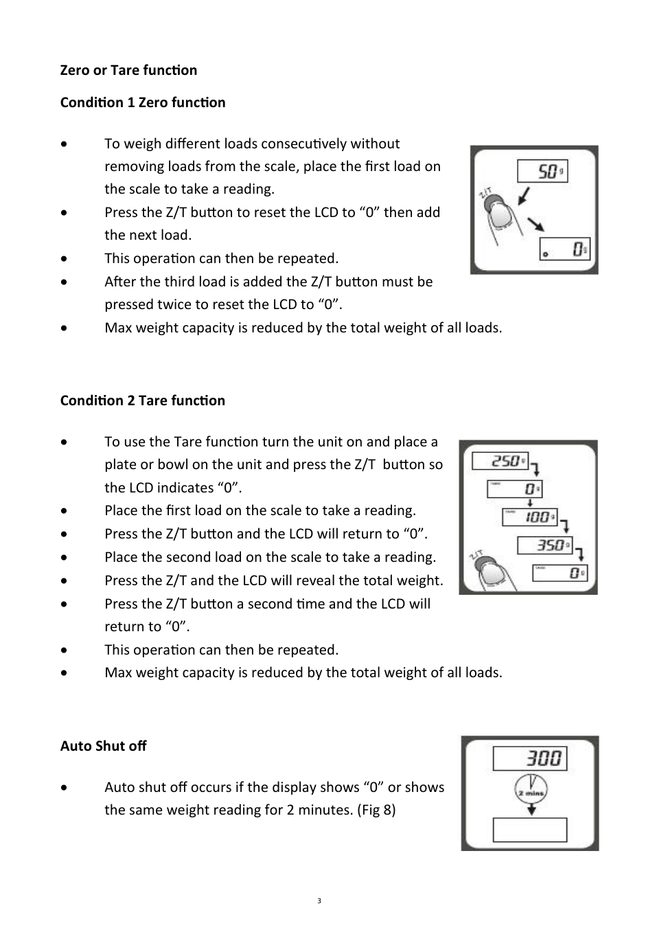 Andrew James AJ000147 Kitchen Scales User Manual | Page 3 / 5