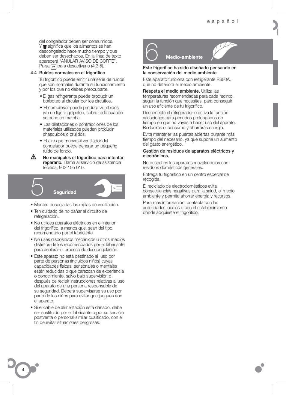 Fagor FFJ8865 User Manual | Page 11 / 64