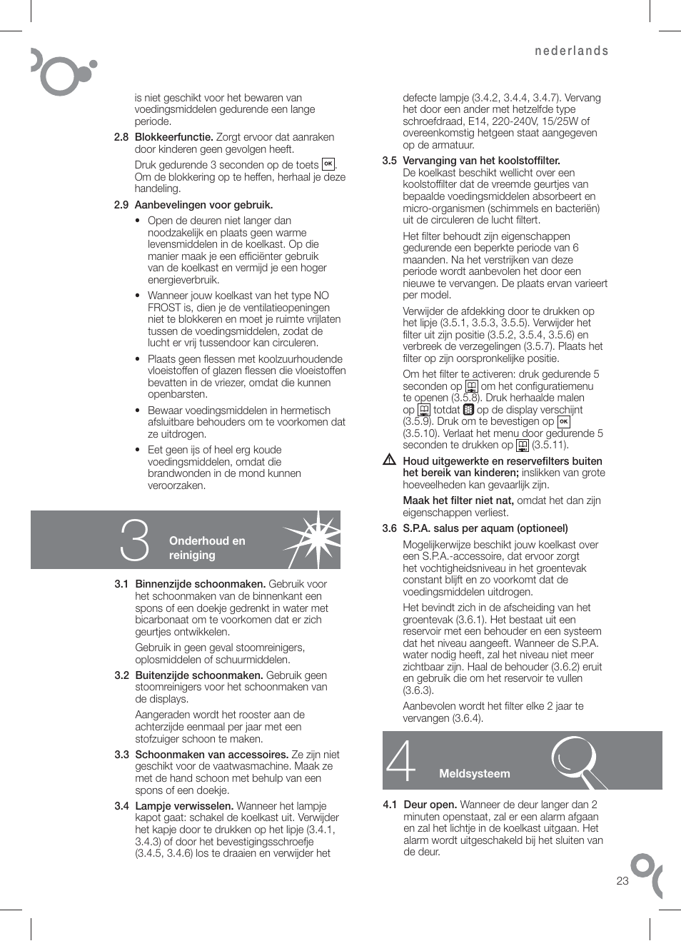 Fagor FFJ8865 User Manual | Page 30 / 64