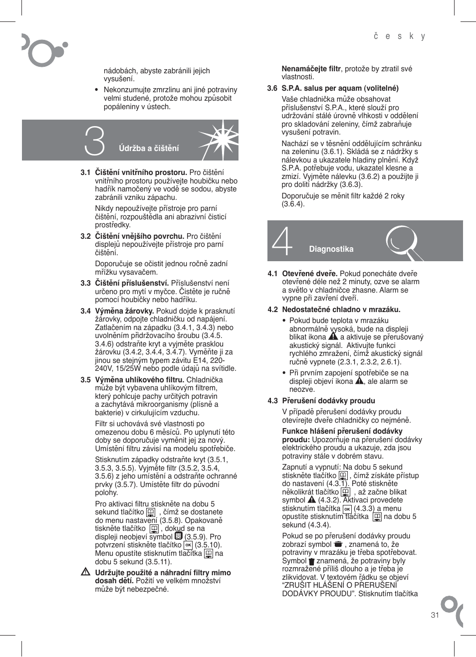 Fagor FFJ8865 User Manual | Page 38 / 64