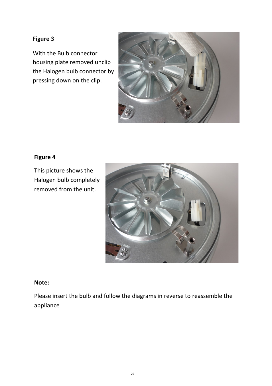 Andrew James AJ000215 12L Premium Digital Halogen Oven with Hinged Lid User Manual | Page 27 / 31