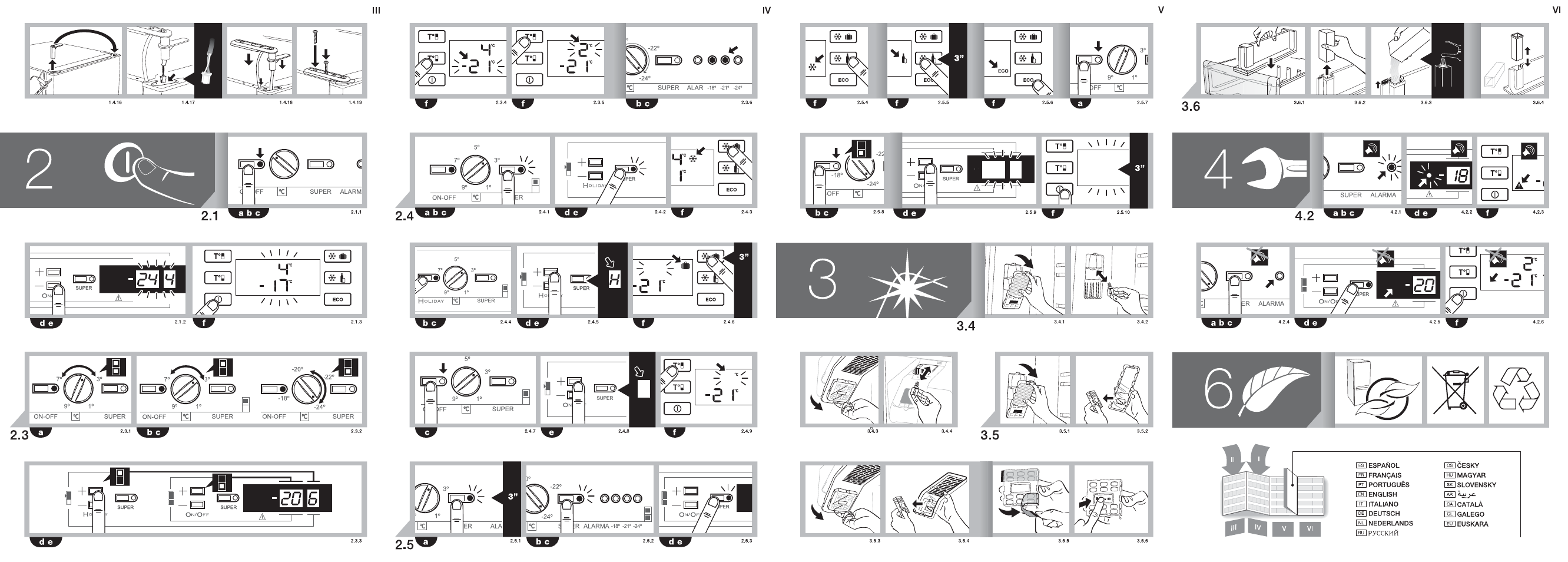 Fagor FFK6845 User Manual | Page 5 / 68