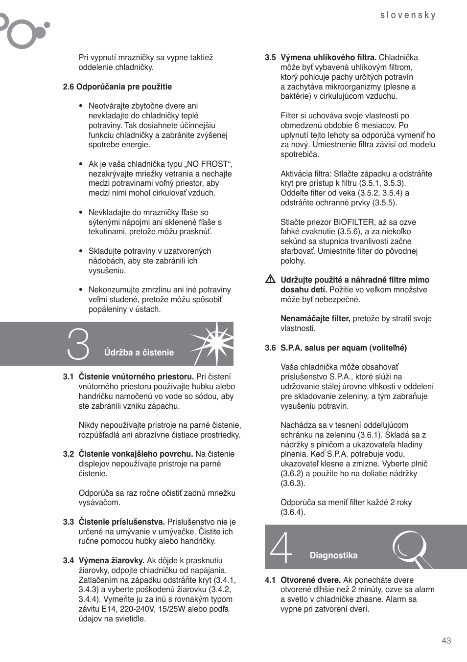 Fagor FFK6845 User Manual | Page 50 / 68