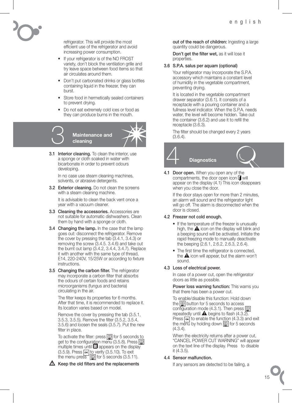 Fagor FFJ8845 User Manual | Page 17 / 58