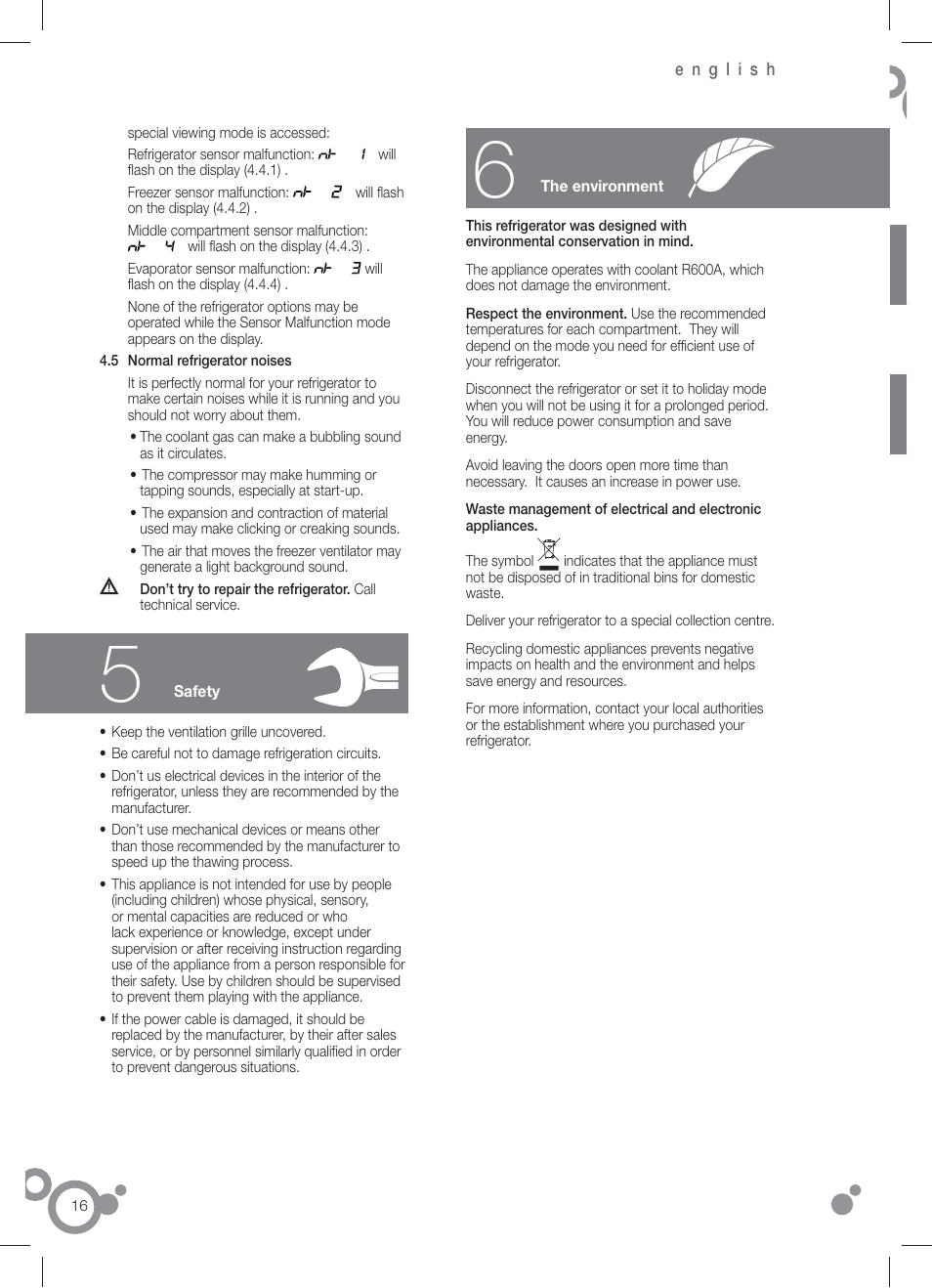 Fagor FFJ8845 User Manual | Page 18 / 58