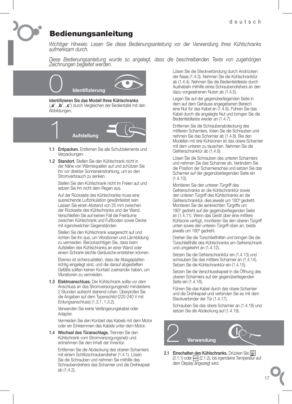 Bedienungsanleitung | Fagor FFJ8845 User Manual | Page 19 / 58
