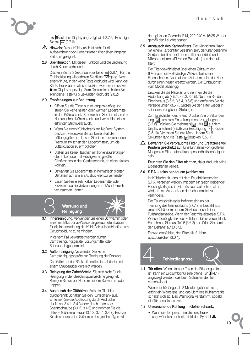 Fagor FFJ8845 User Manual | Page 21 / 58