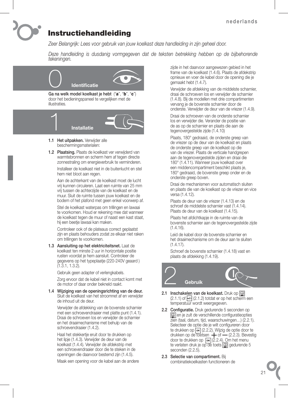 Instructiehandleiding | Fagor FFJ8845 User Manual | Page 23 / 58