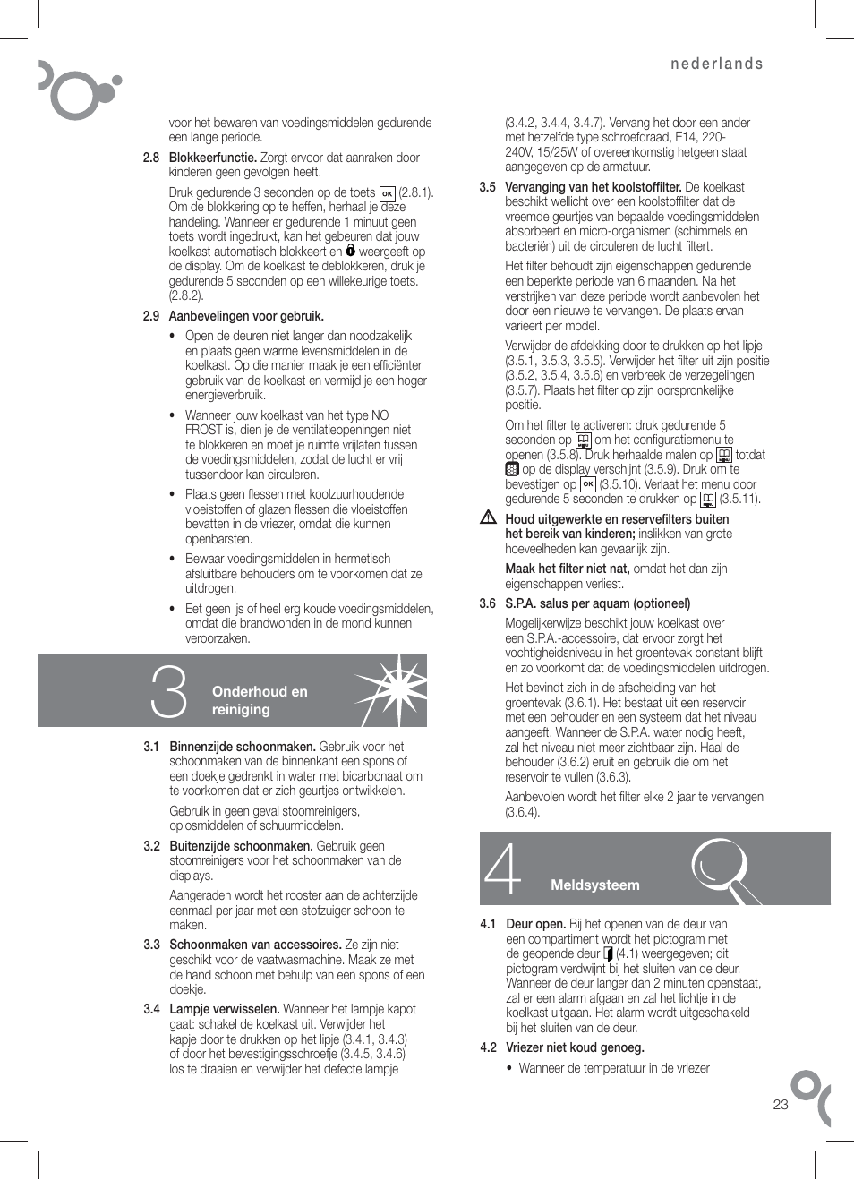 Fagor FFJ8845 User Manual | Page 25 / 58