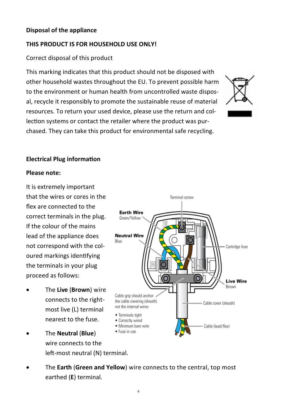 Andrew James AJ000006 Double Hob User Manual | Page 6 / 7