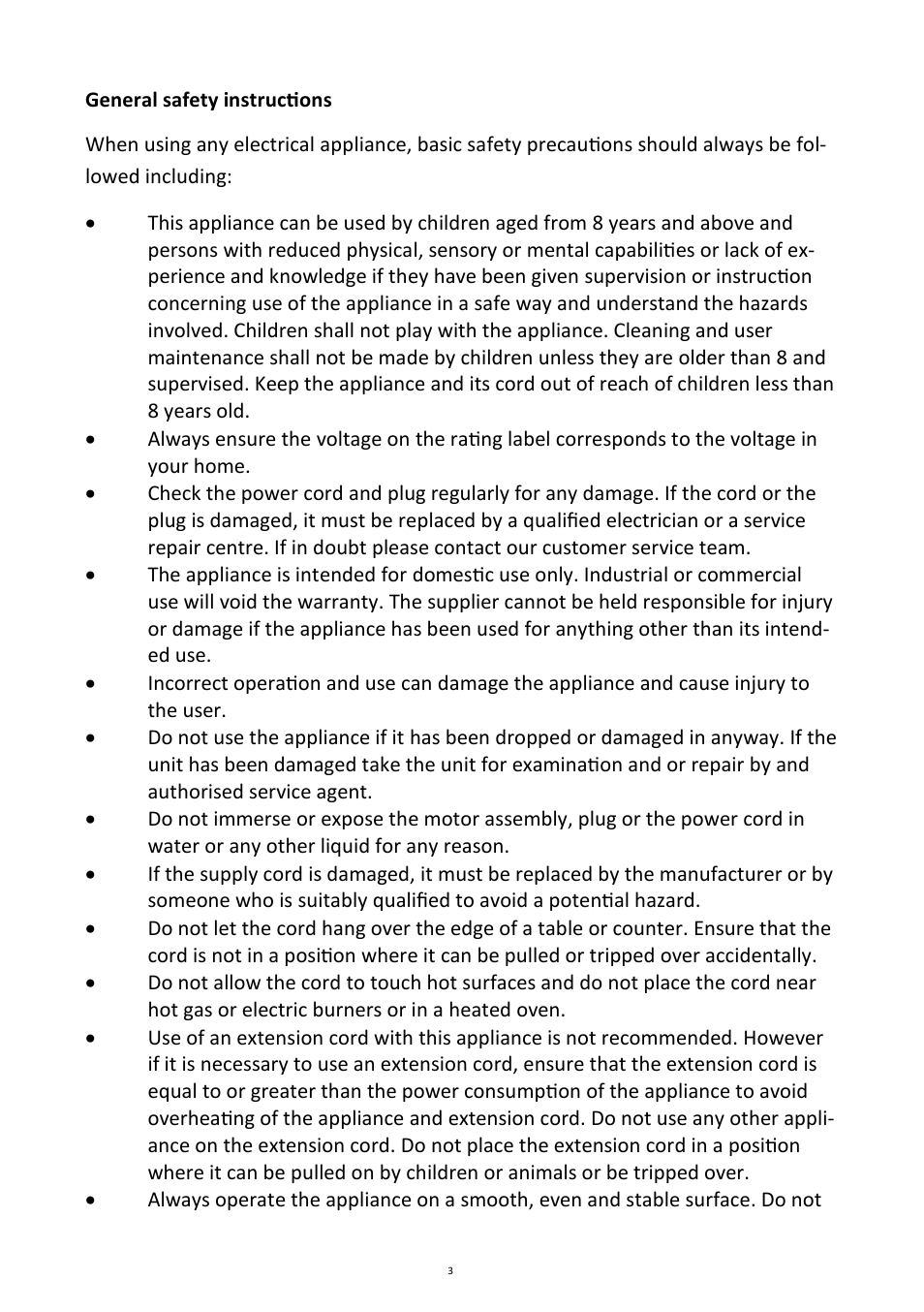 Andrew James AJ000127 Double Induction Hob User Manual | Page 3 / 12