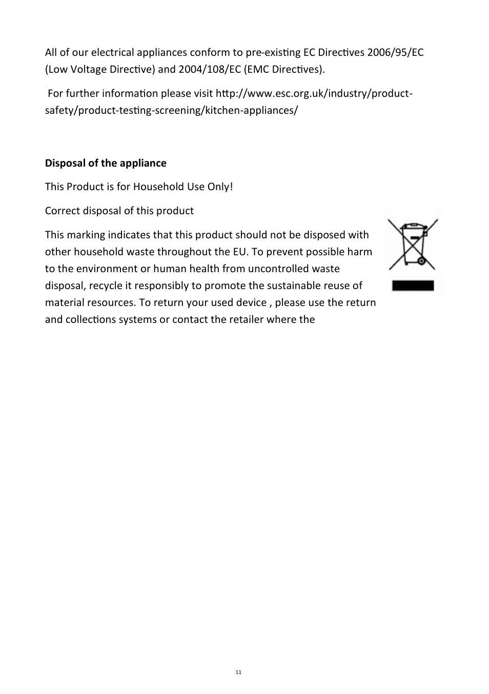 Andrew James AJ000302 Deluxe Barbeque Grill User Manual | Page 11 / 13
