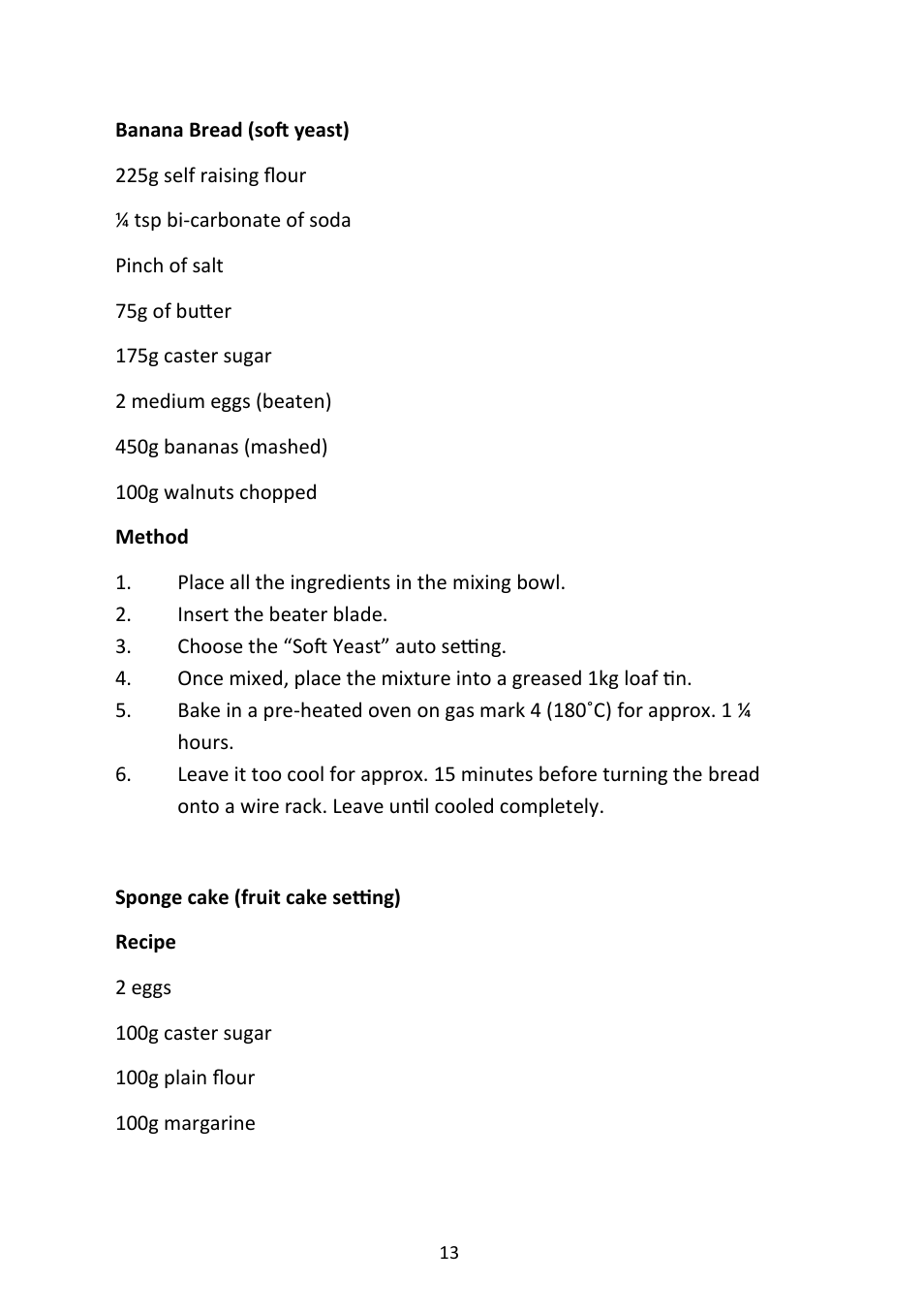 Andrew James AJ000229 Ultimate 7 Litre Food Mixer Package User Manual | Page 13 / 19
