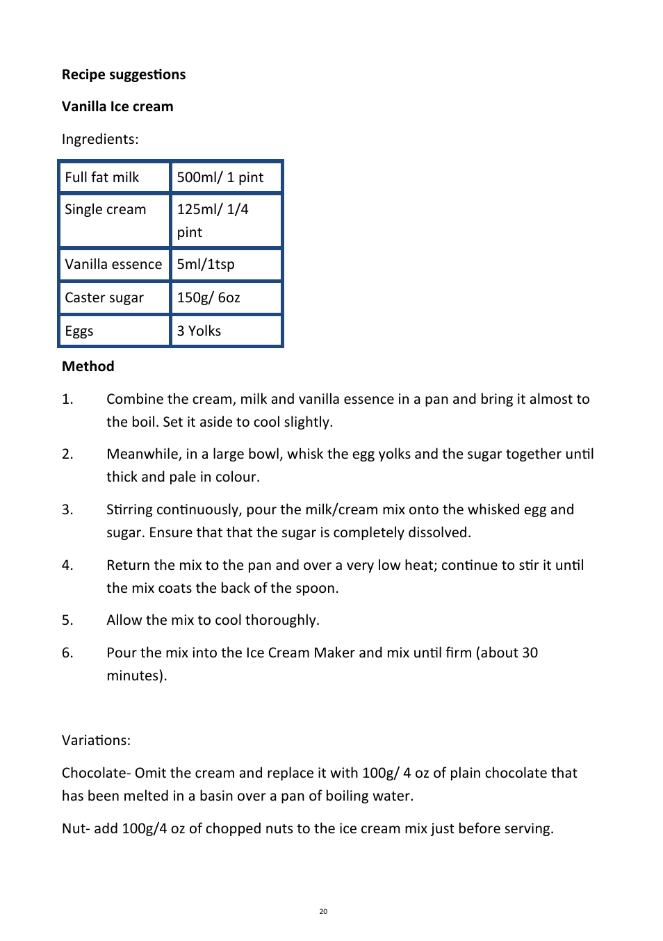 Andrew James AJ000224 5.2 Litre Multifunctional Food Mixer User Manual | Page 20 / 25