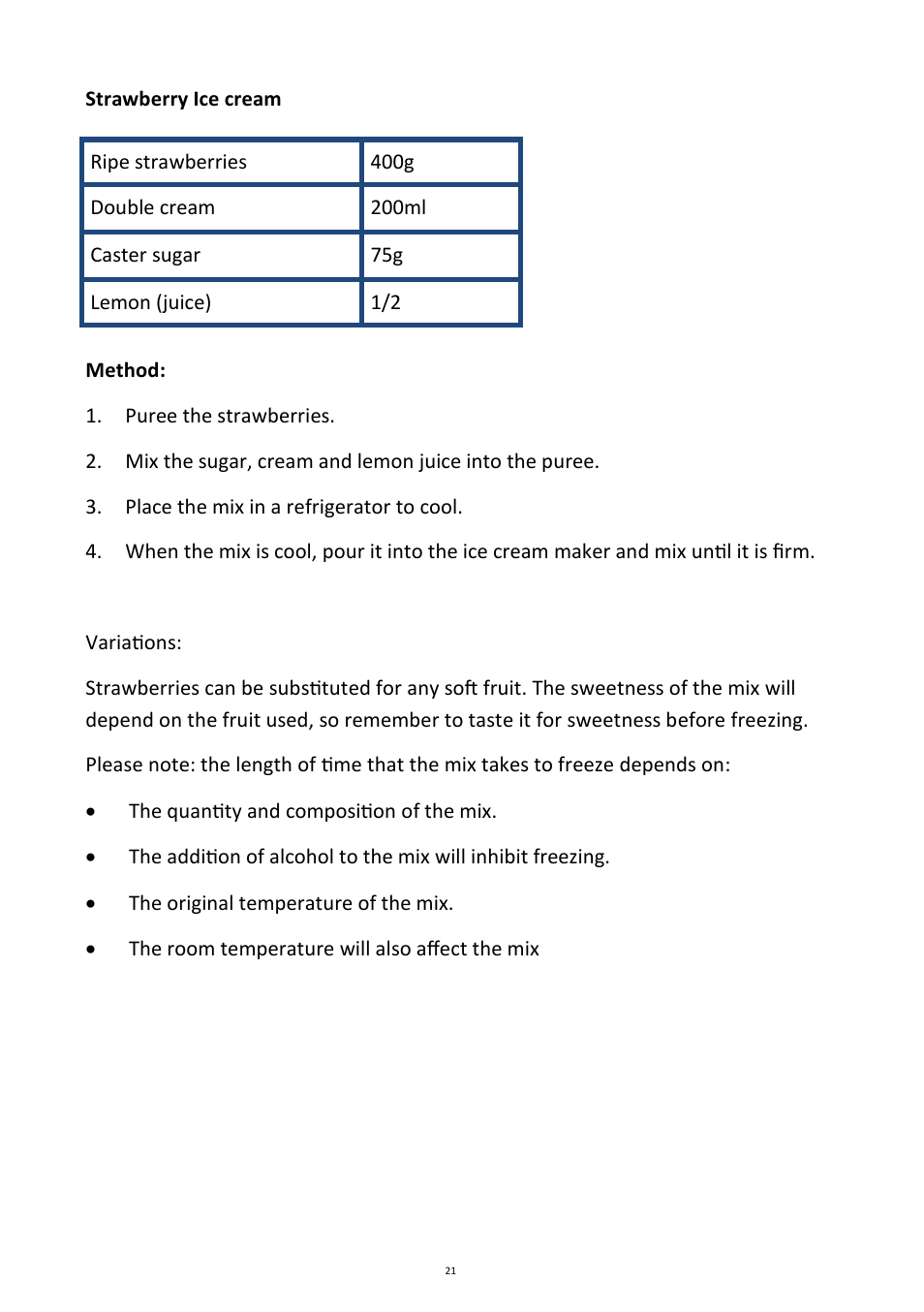 Andrew James AJ000224 5.2 Litre Multifunctional Food Mixer User Manual | Page 21 / 25
