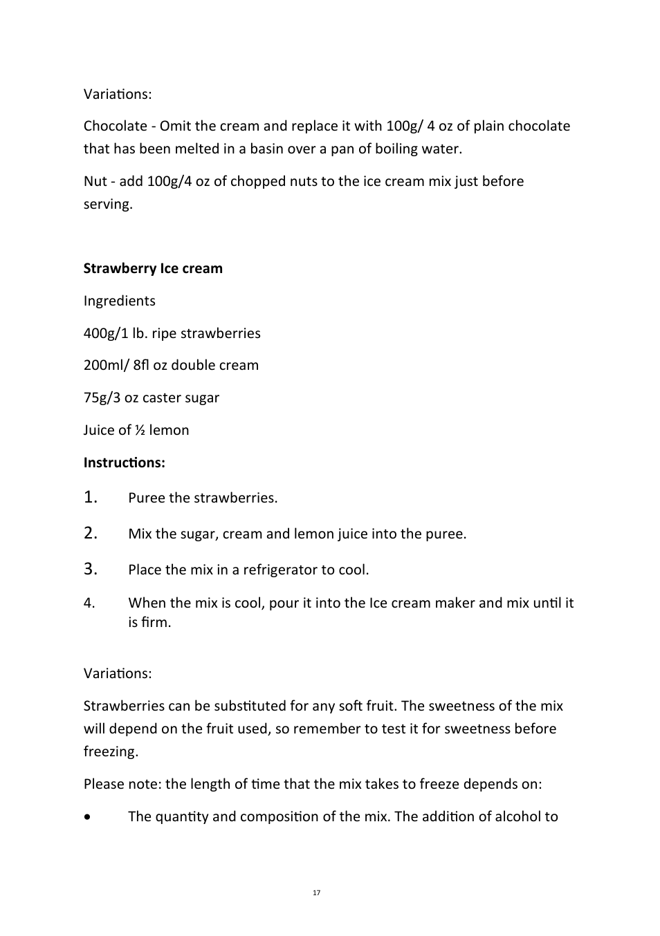 Andrew James AJ000161 5.2 Litre Food Mixer User Manual | Page 17 / 24