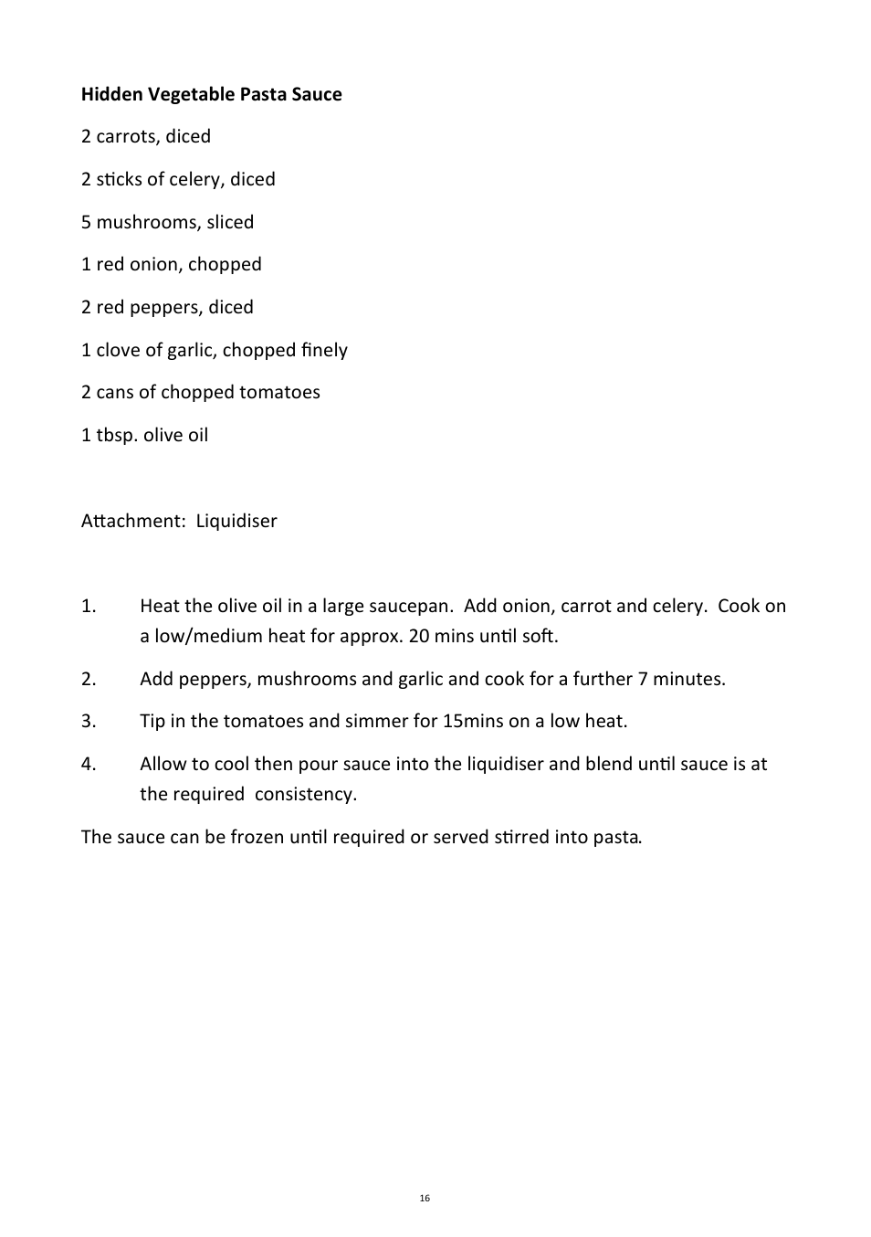 Andrew James AJ000233 Multifunctional Food Processor User Manual | Page 16 / 28