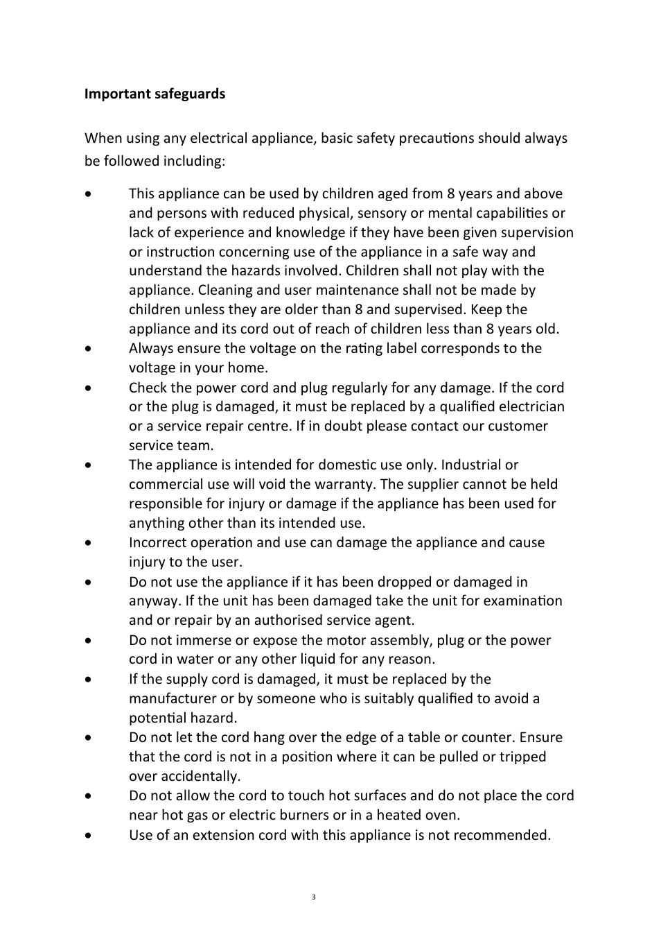 Andrew James AJ000477 Multi Cooker User Manual | Page 3 / 13