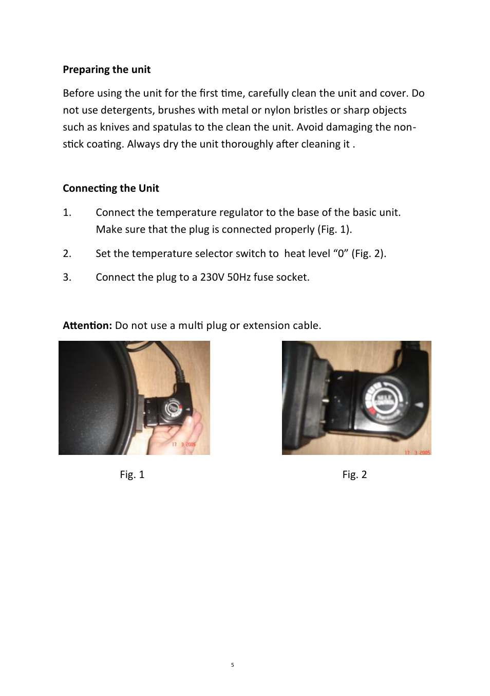 Andrew James AJ000477 Multi Cooker User Manual | Page 5 / 13