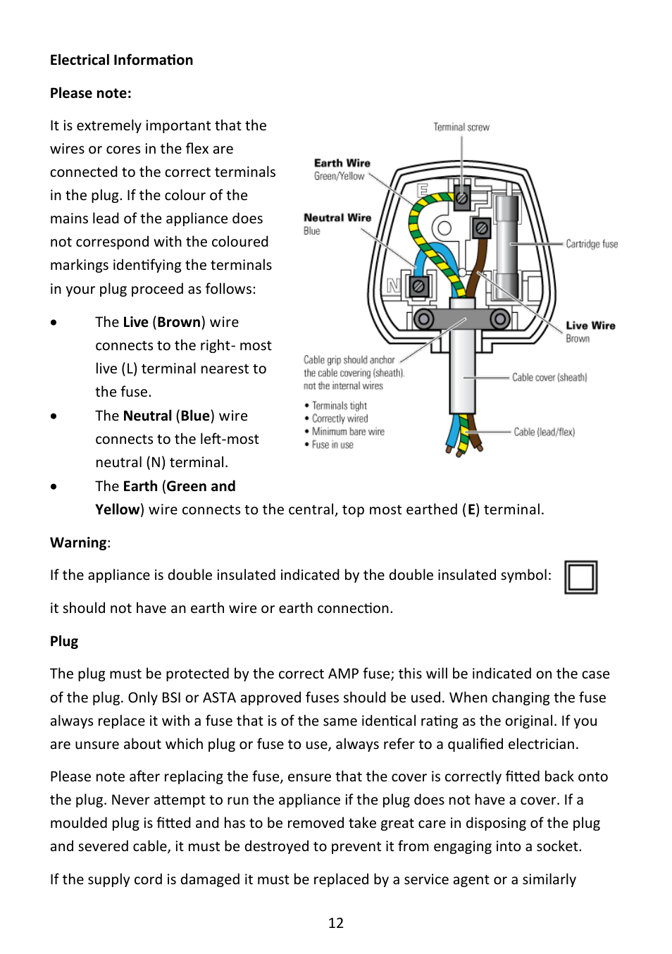 Andrew James AJ000552 5 Litre Digital Slow Cooker User Manual | Page 12 / 13