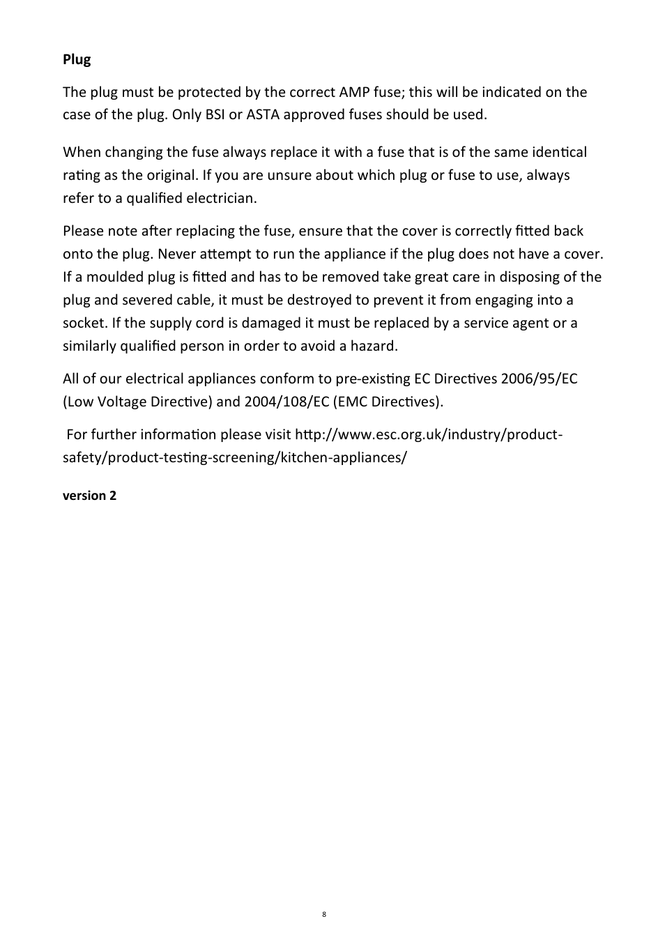 Andrew James AJ000414 12 Doughnut Maker User Manual | Page 8 / 8