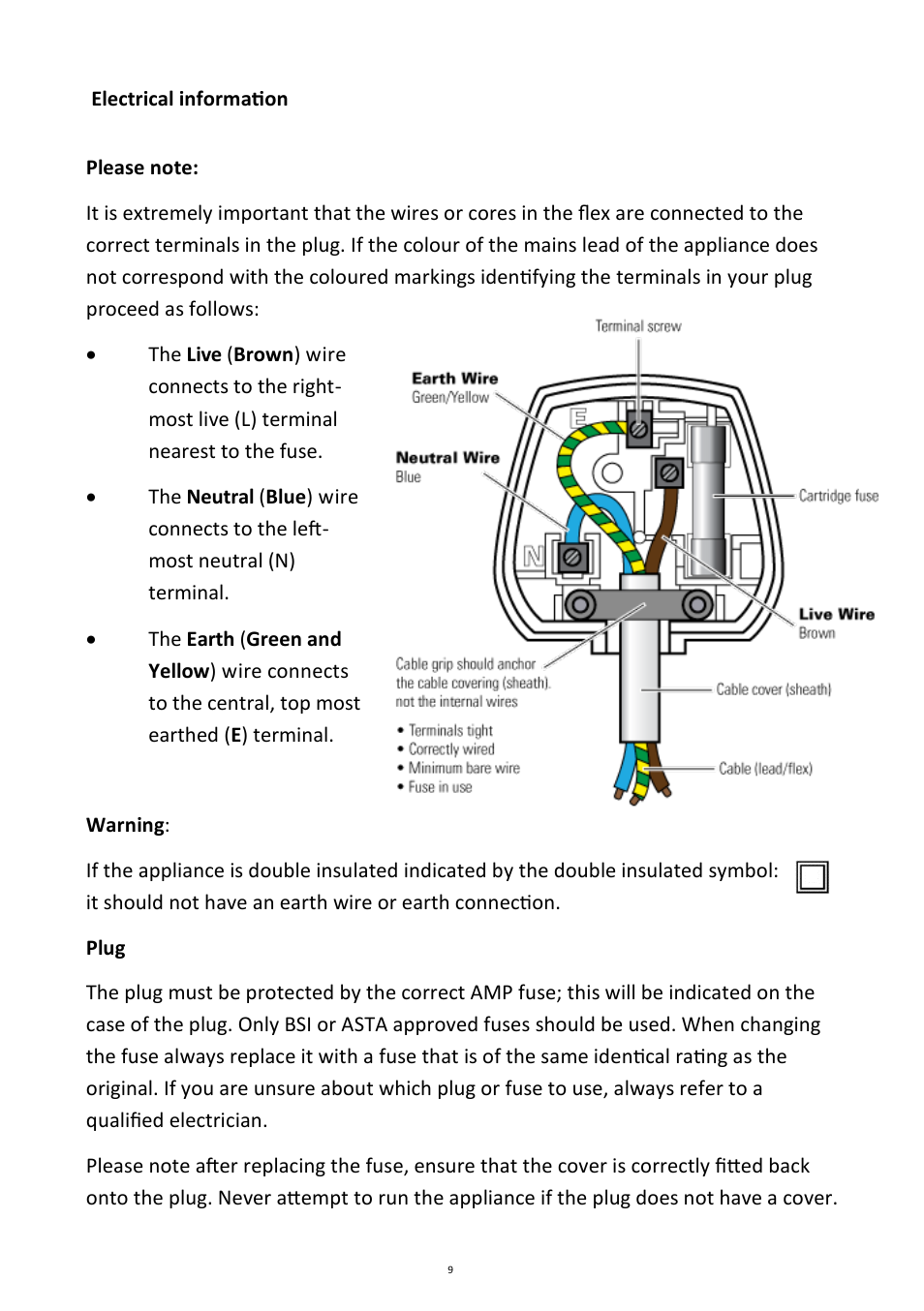 Andrew James AJ000023 Chocolate Fountain User Manual | Page 9 / 11