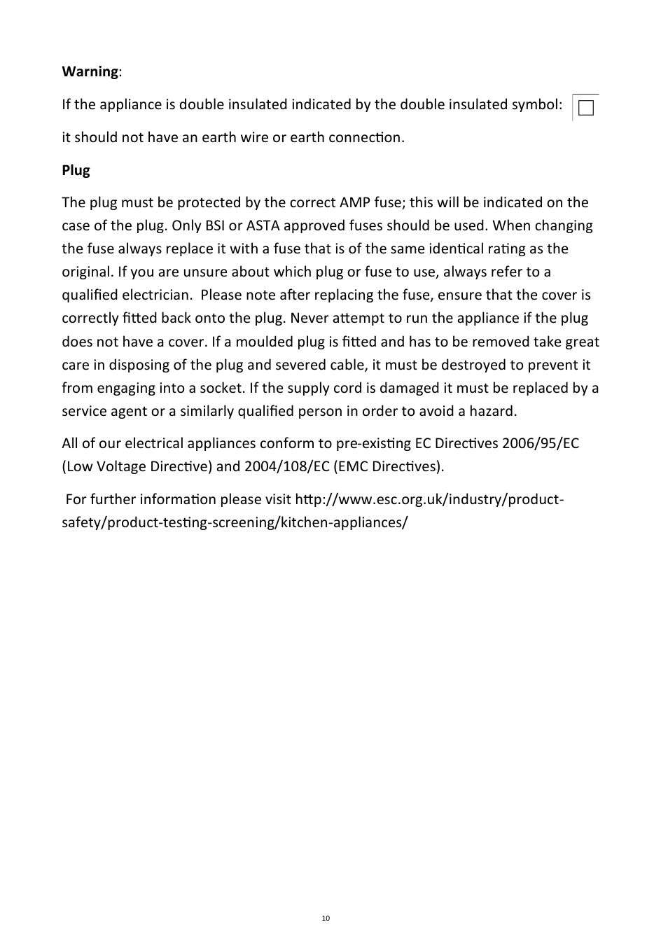 Andrew James AJ000038 Candy Floss Maker User Manual | Page 10 / 12