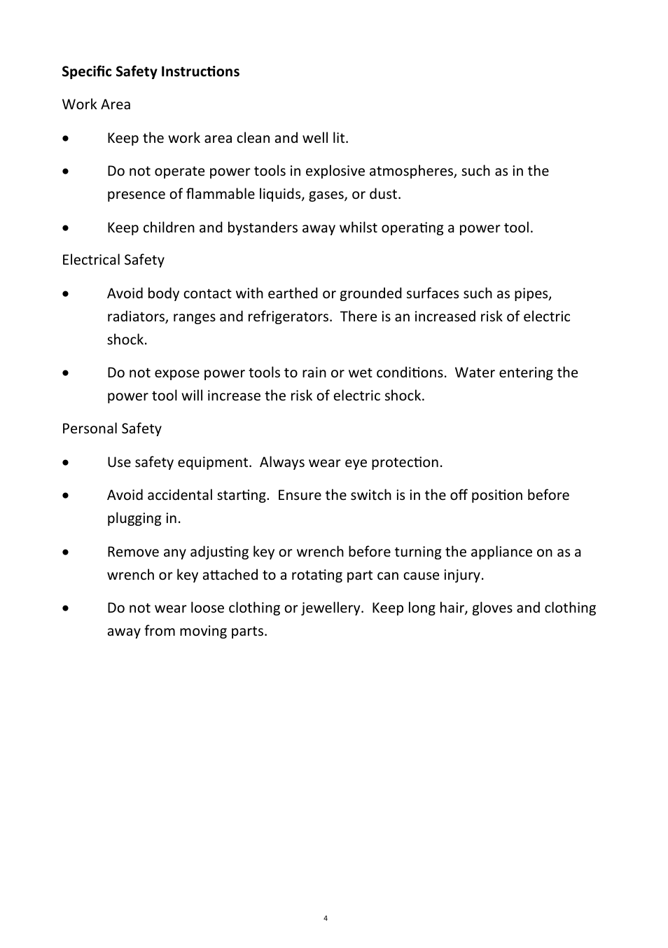 Andrew James AJ000585 Blower Vacuum User Manual | Page 4 / 20