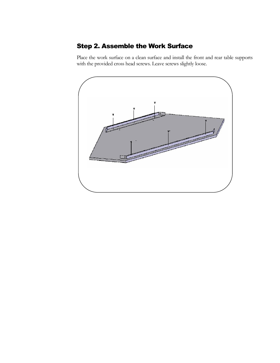 Kendall Howard 5000-3-10x-CR Performance Corner Work Station User Manual | Page 3 / 14