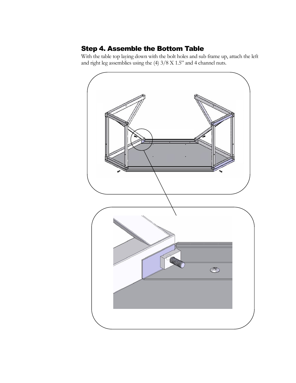 Kendall Howard 5000-3-10x-CR Performance Corner Work Station User Manual | Page 5 / 14