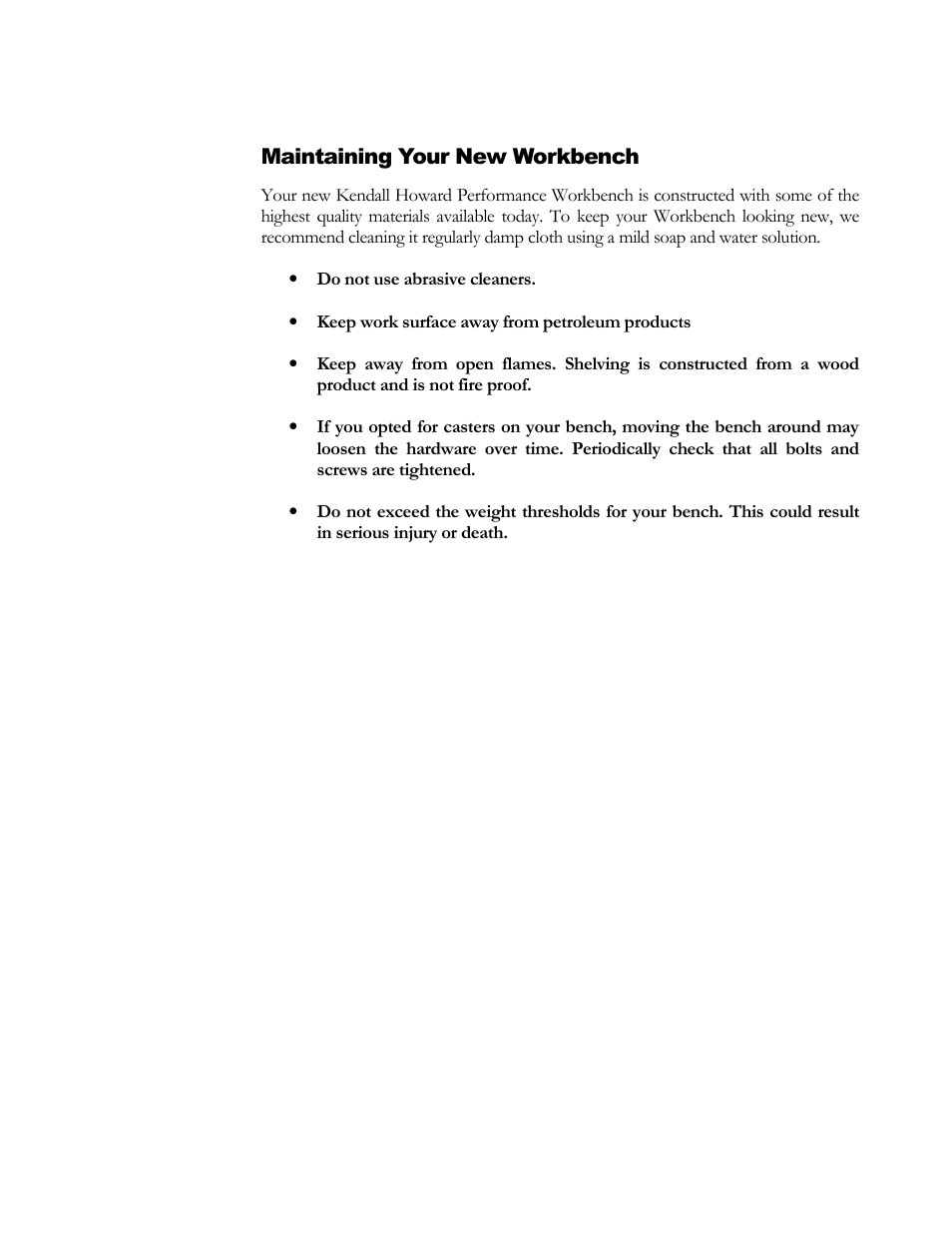 Kendall Howard 7100-1-100-xx Performance Plus Heavy Duty LAN Station User Manual | Page 11 / 13