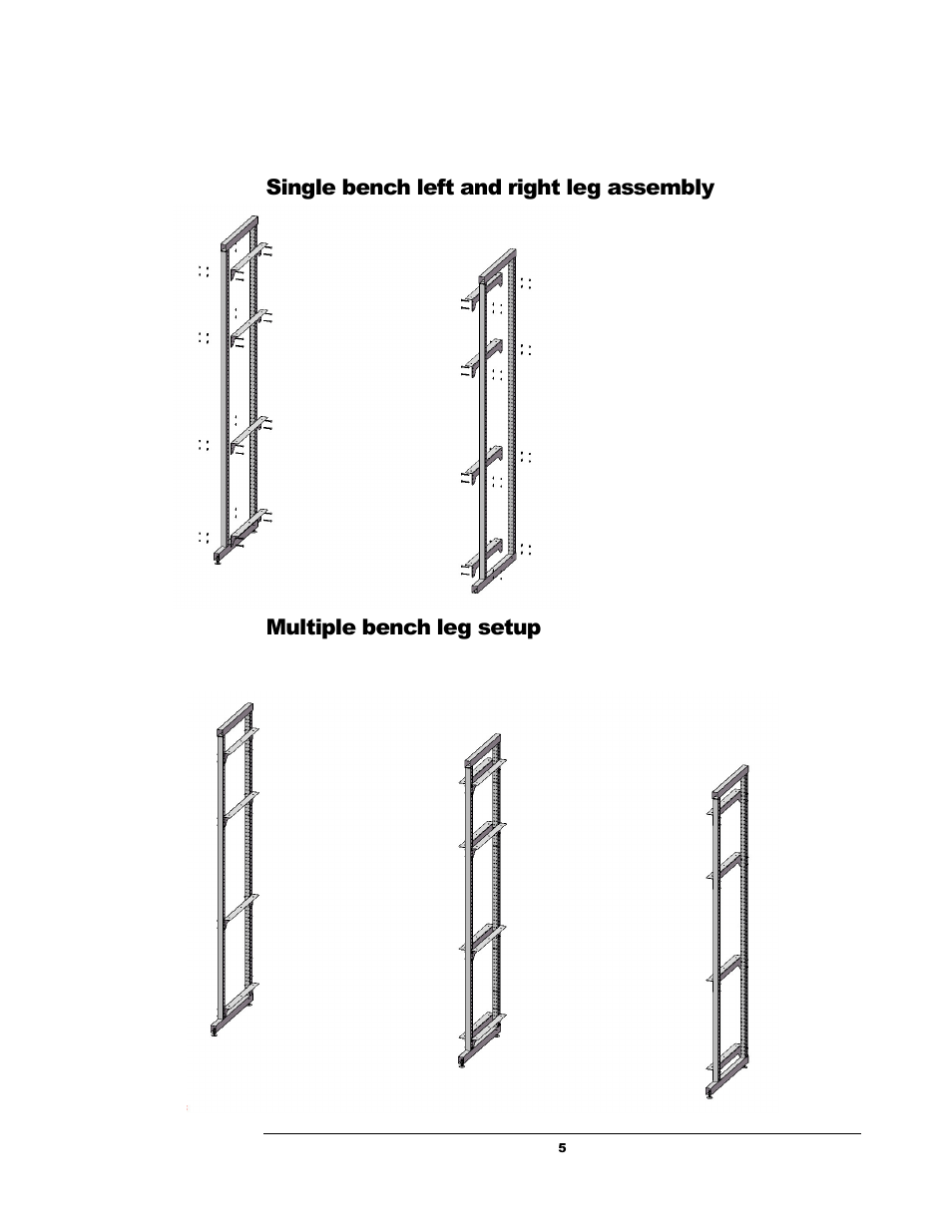 Kendall Howard 7100-1-100-xx Performance Plus Heavy Duty LAN Station User Manual | Page 5 / 13