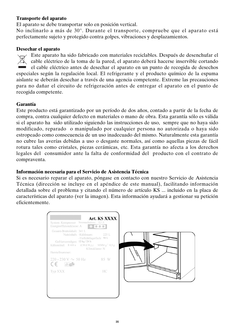 SEVERIN KS 9886 User Manual | Page 35 / 88