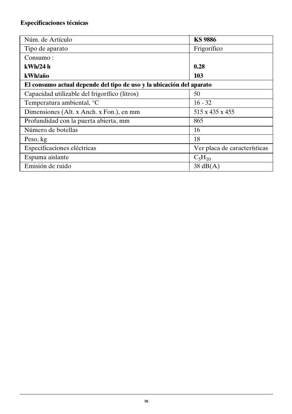 SEVERIN KS 9886 User Manual | Page 36 / 88