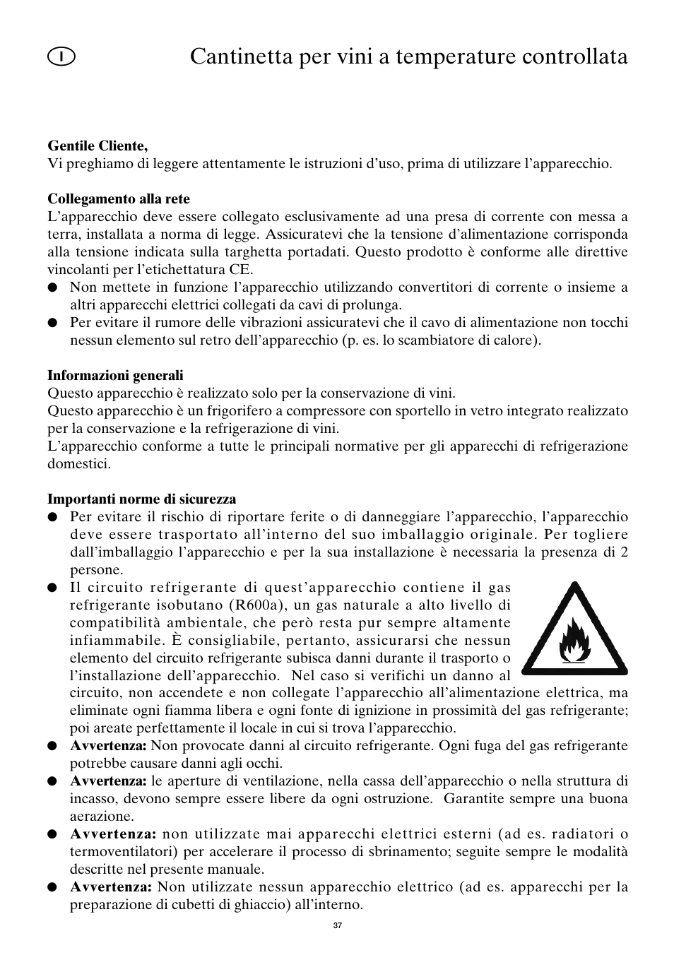 Cantinetta per vini a temperature controllata | SEVERIN KS 9886 User Manual | Page 37 / 88