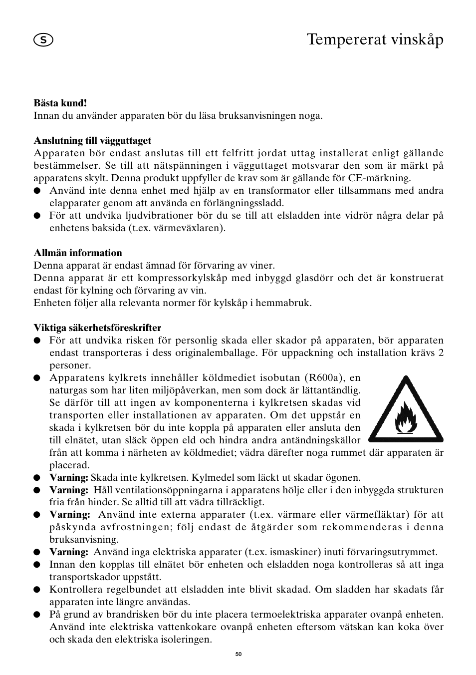 Tempererat vinskåp | SEVERIN KS 9886 User Manual | Page 50 / 88