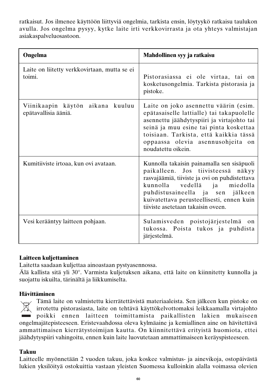 SEVERIN KS 9886 User Manual | Page 60 / 88