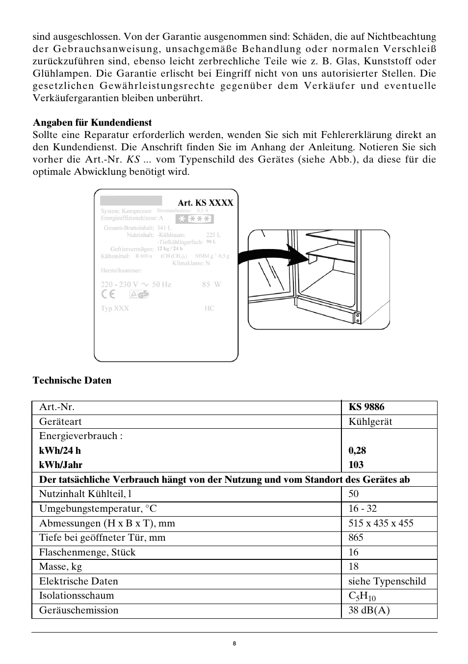 SEVERIN KS 9886 User Manual | Page 8 / 88