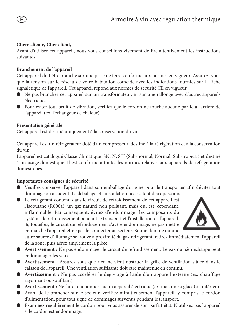 Armoire à vin avec régulation thermique | SEVERIN KS 9888 User Manual | Page 17 / 96