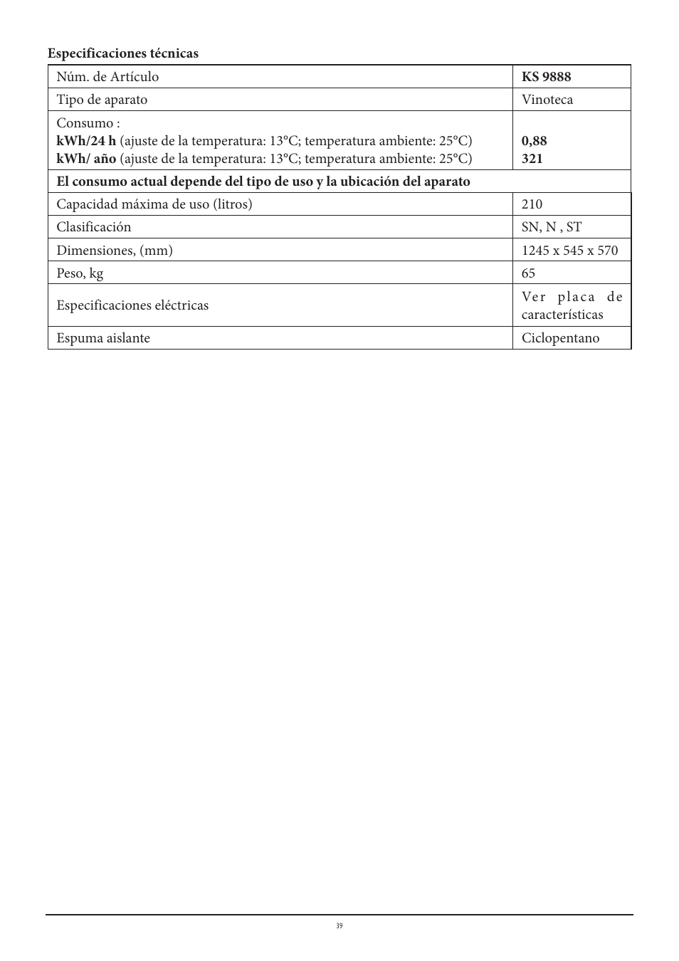 SEVERIN KS 9888 User Manual | Page 39 / 96