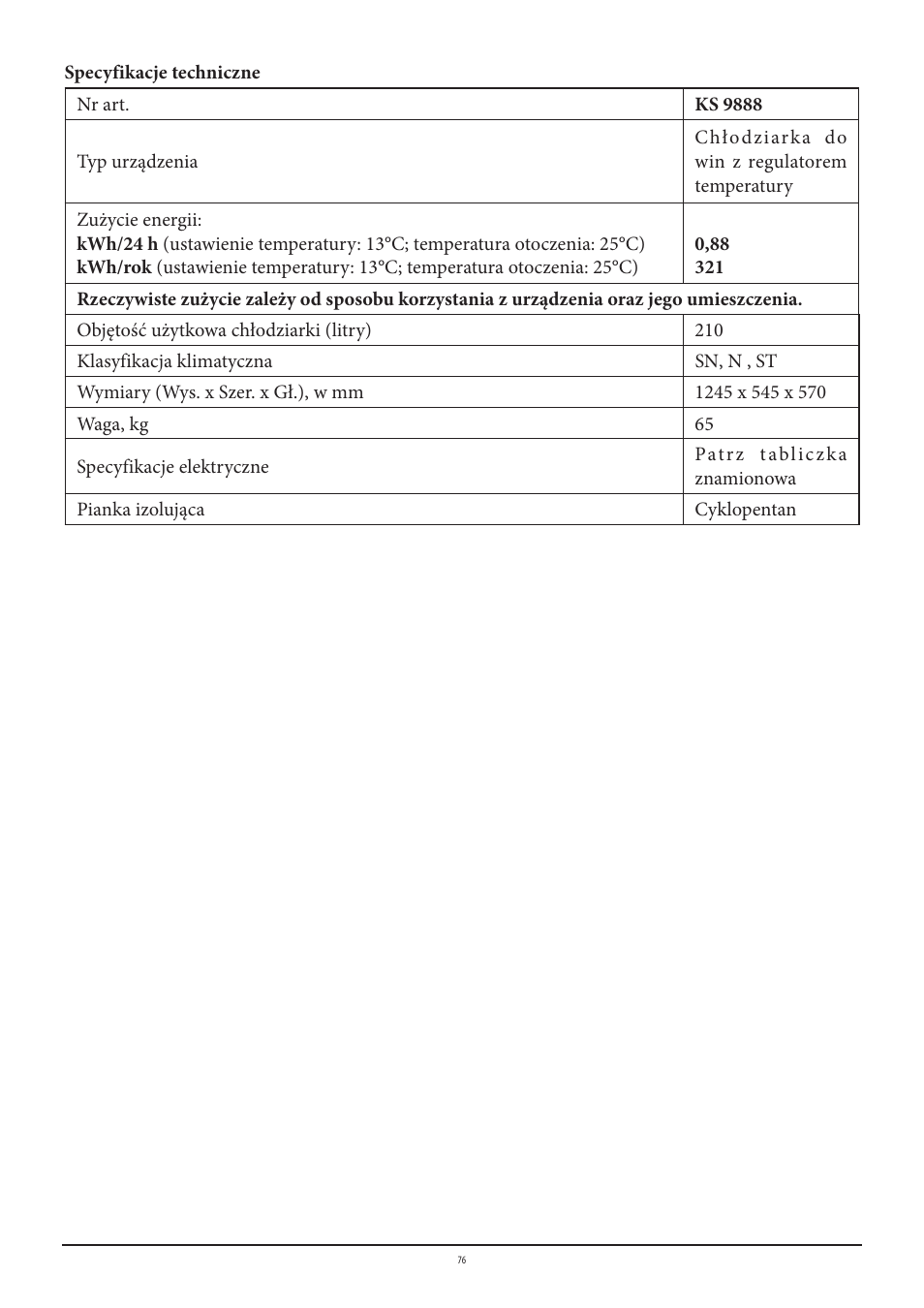 SEVERIN KS 9888 User Manual | Page 76 / 96