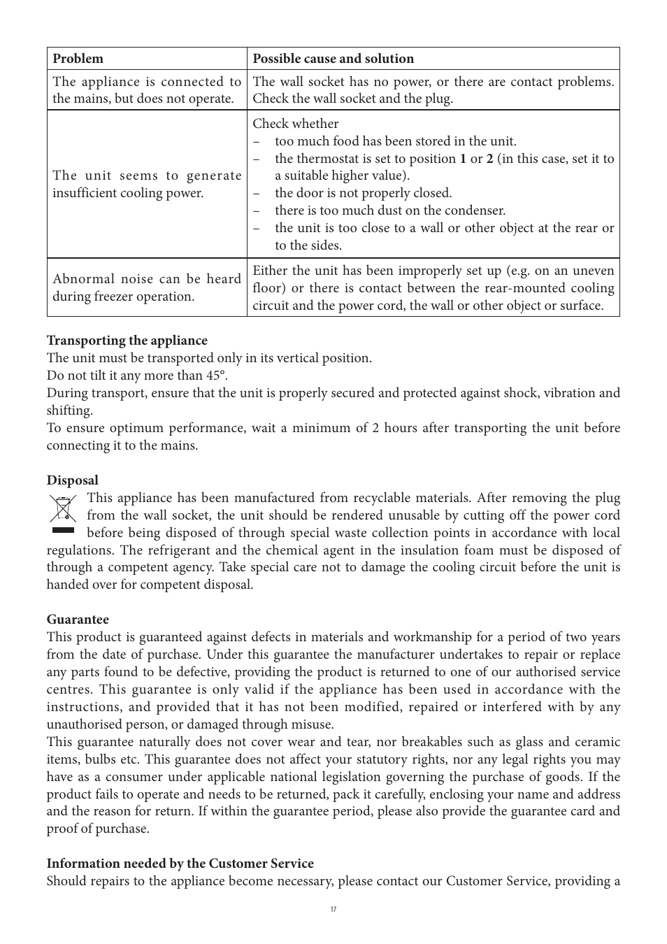SEVERIN KS 9807 User Manual | Page 17 / 104