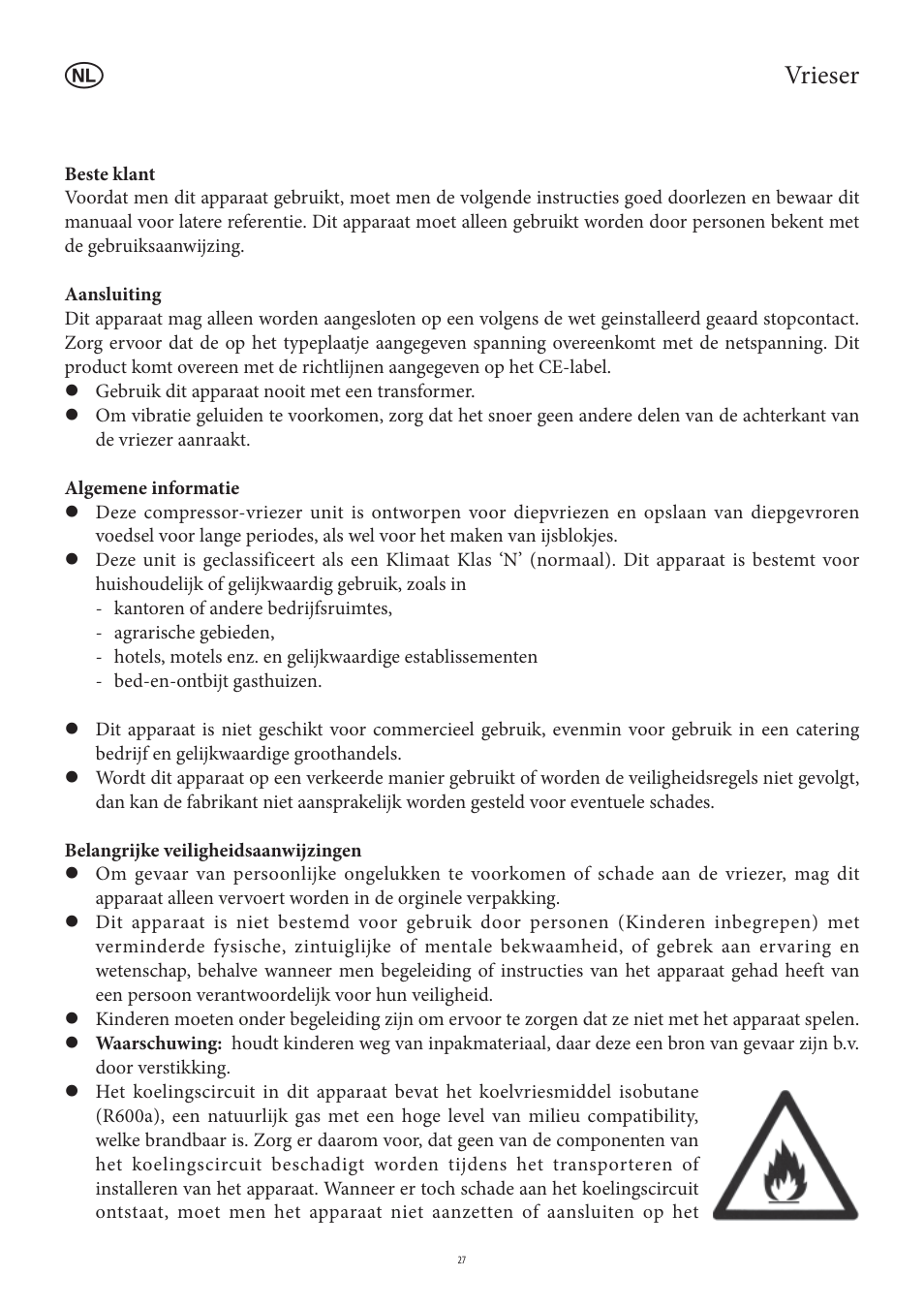 Vrieser | SEVERIN KS 9807 User Manual | Page 27 / 104