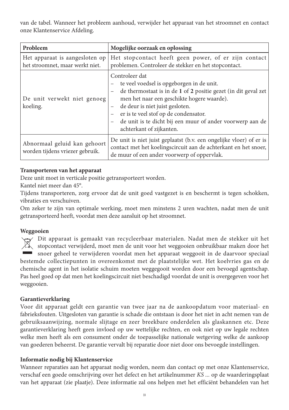 SEVERIN KS 9807 User Manual | Page 33 / 104