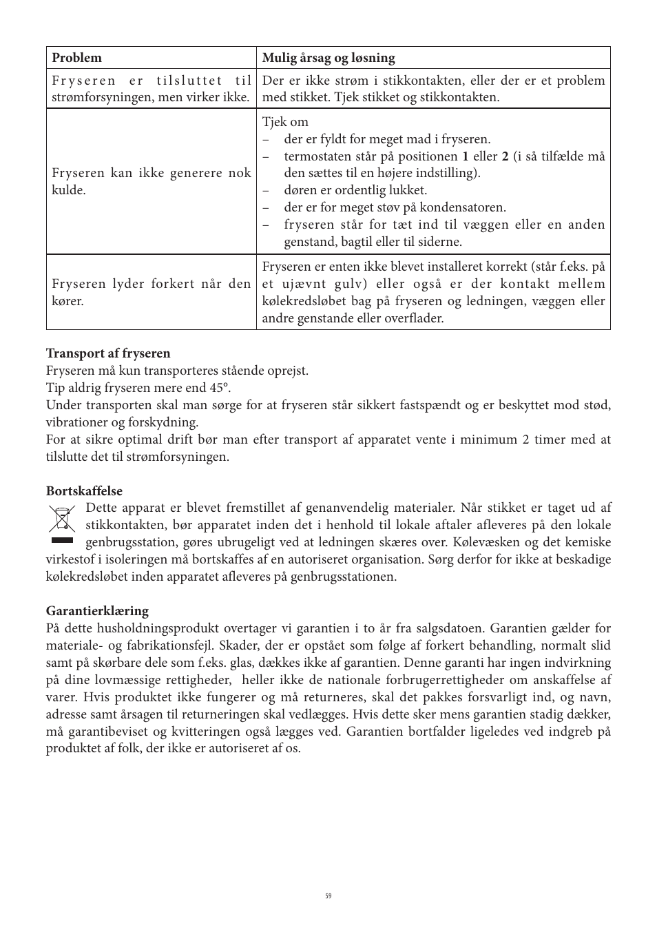 SEVERIN KS 9807 User Manual | Page 59 / 104